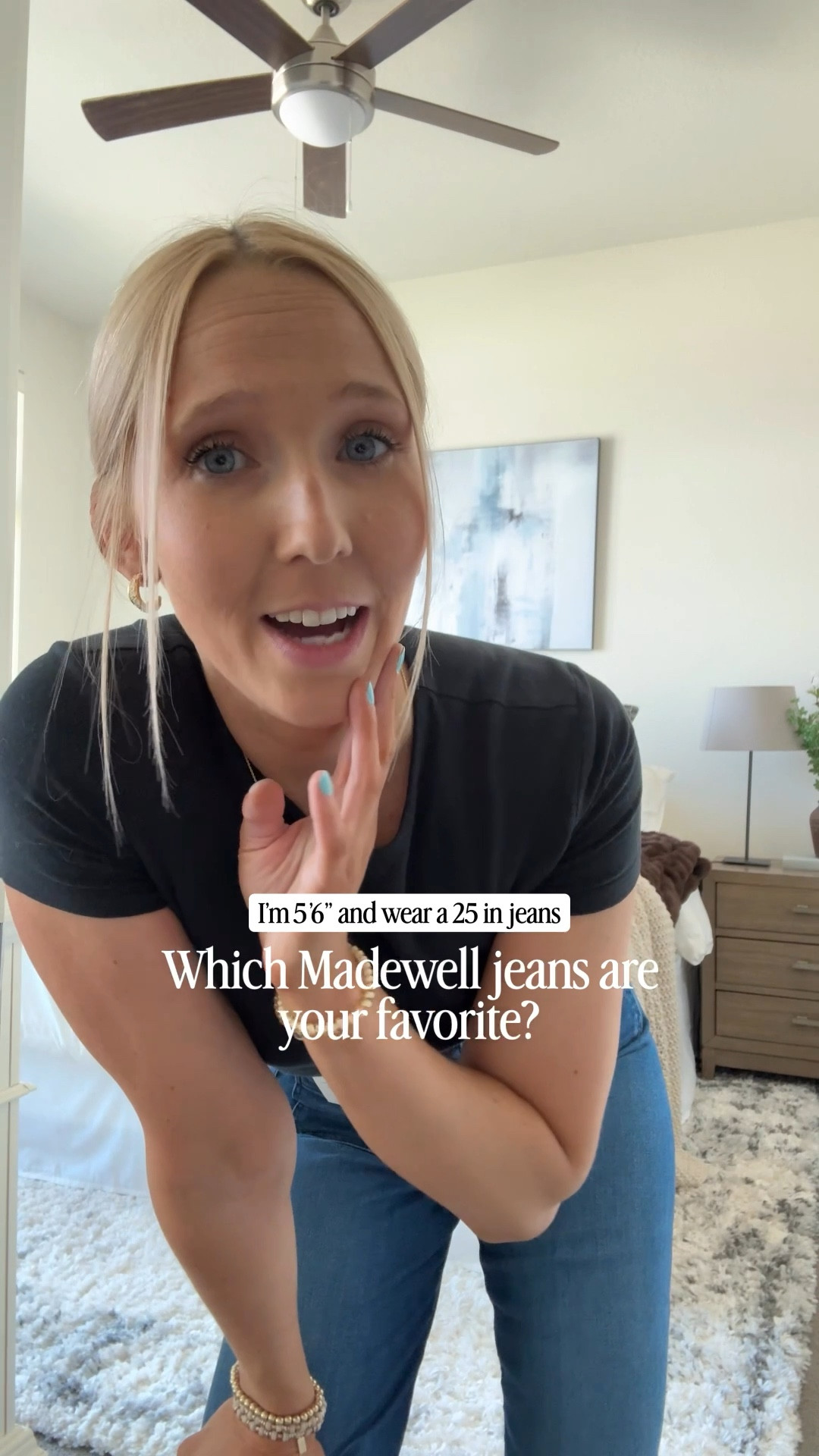 Ordered four different pairs of @Madewell  jeans. Help me decide which ones to keep! ☺️

I honestly might just keep all four because they all fit SO GOOD! 🙌🏻

Here are the denim styles I tried:

1. The Emmy Wide Leg in dark wash
2. The Emmy Wide Leg in white
3. The Perfect Vintage Wide Leg Crop
4. Low Slung Baggy

Have you tried Madewell jeans before? Let me know your favorite styles!

Madewell denim, Madewell jeans, wide leg jeans, baggy jeans, jeans haul, white wide leg jeans, white jeans, jeans try on, Madewell try on

#LTKSaleAlert #LTKootd #LTKSeasonal