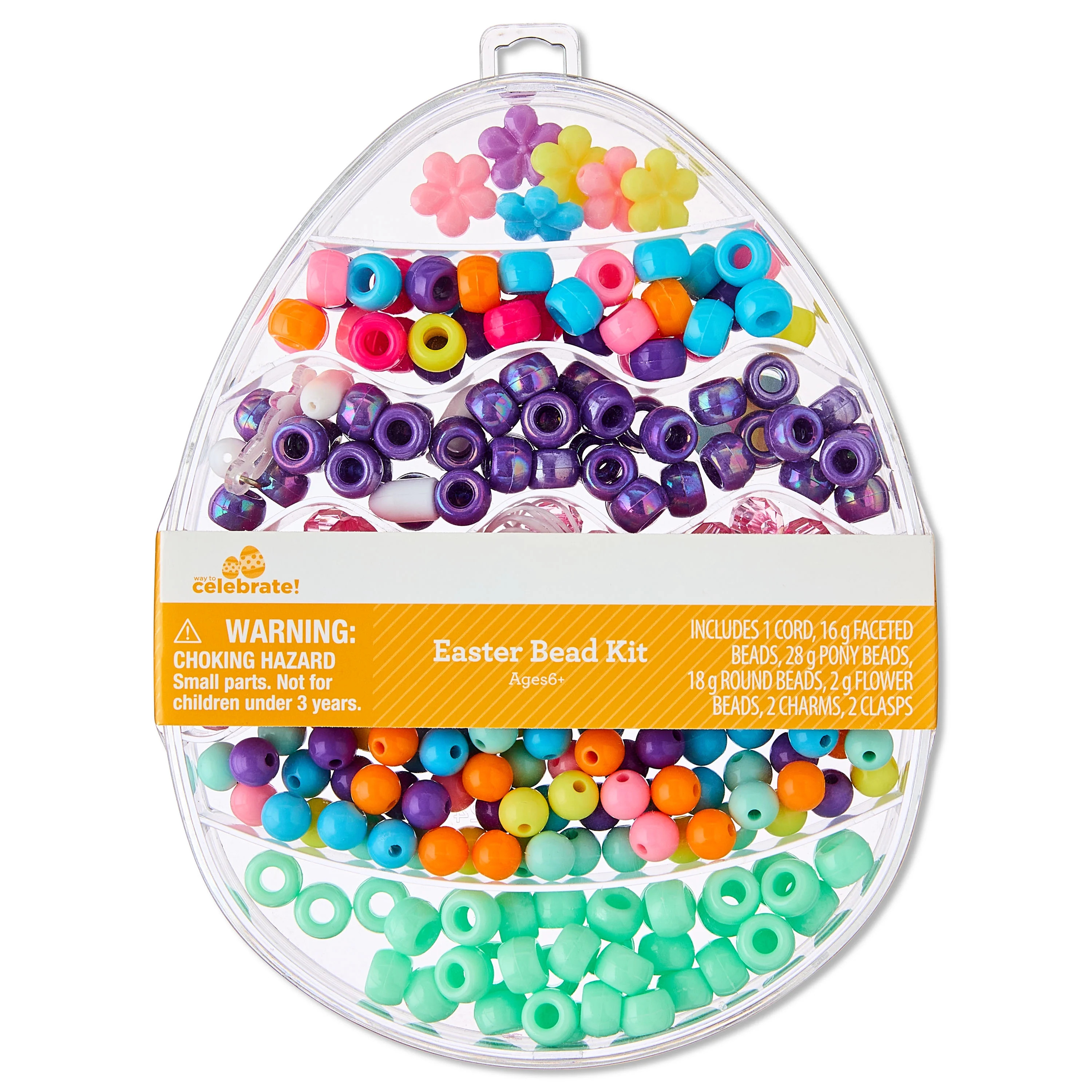 Egg Flower Bead Kit, Easter by Way To Celebrate | Walmart (US)