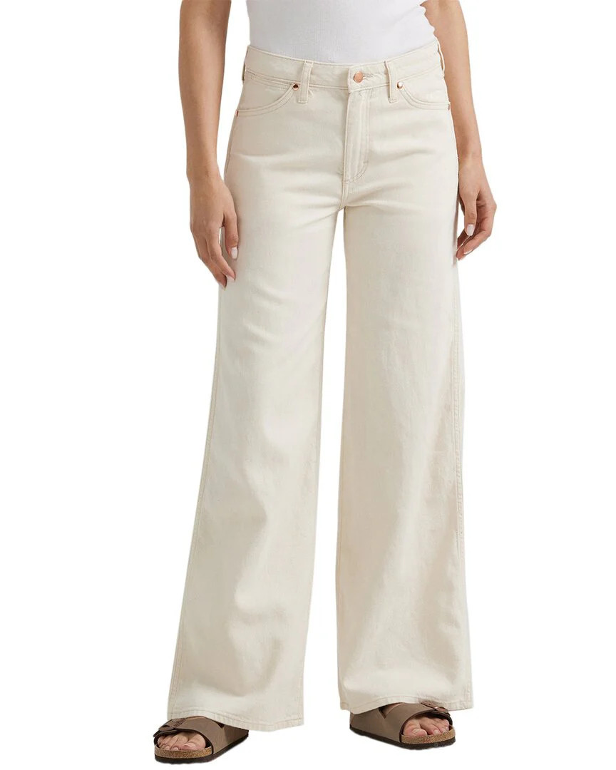 Wrangler World Wide Natural Wide Leg Jean | Shop Simon