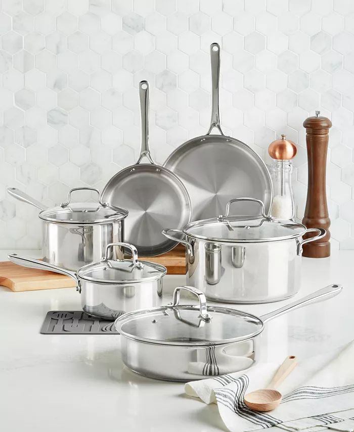 The Cellar
          
        
  
      
          Stainless Steel 11-Pc. Cookware Set, Created f... | Macys (US)