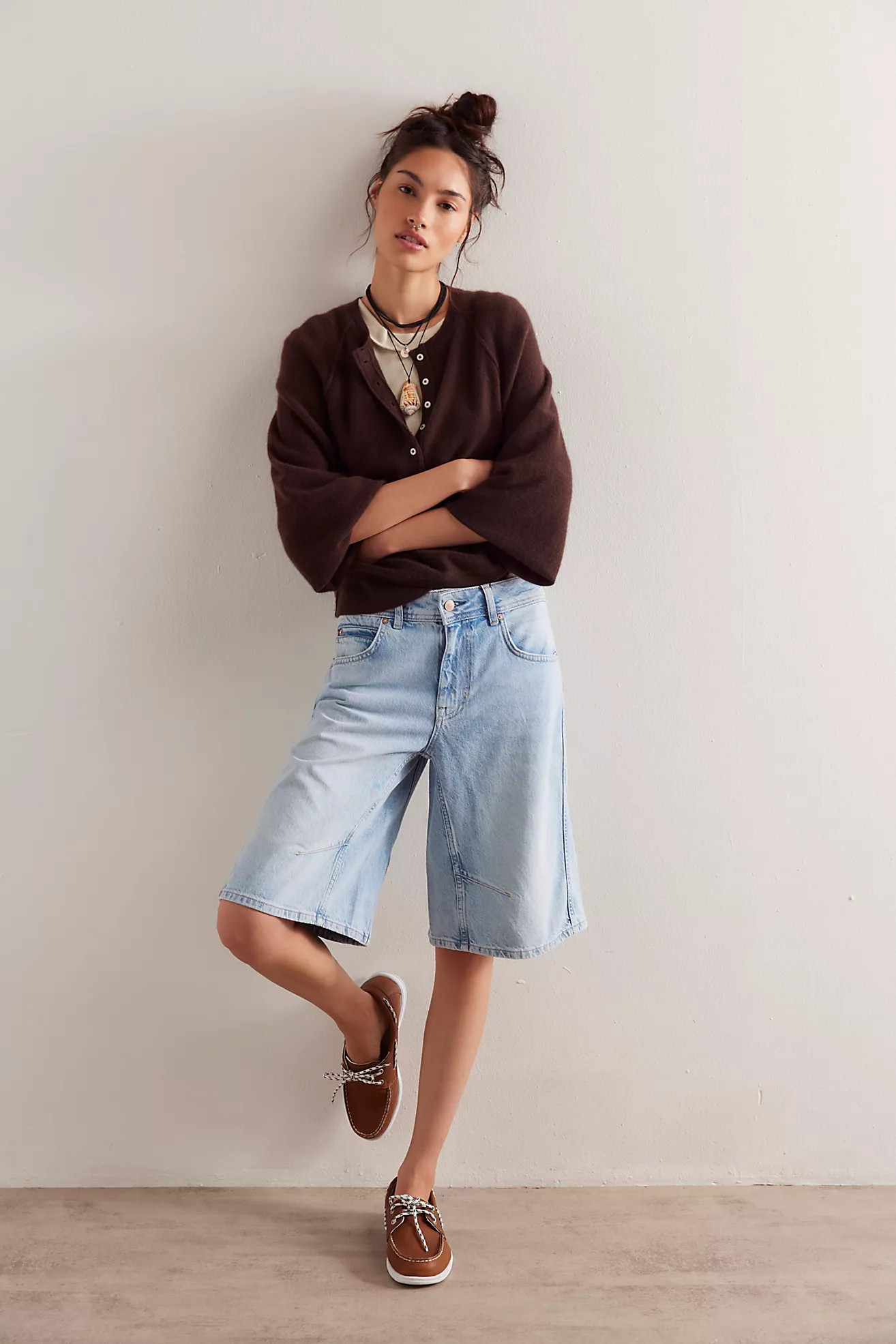 We The Free Cruisin' Bermuda Shorts | Free People (Global - UK&FR Excluded)