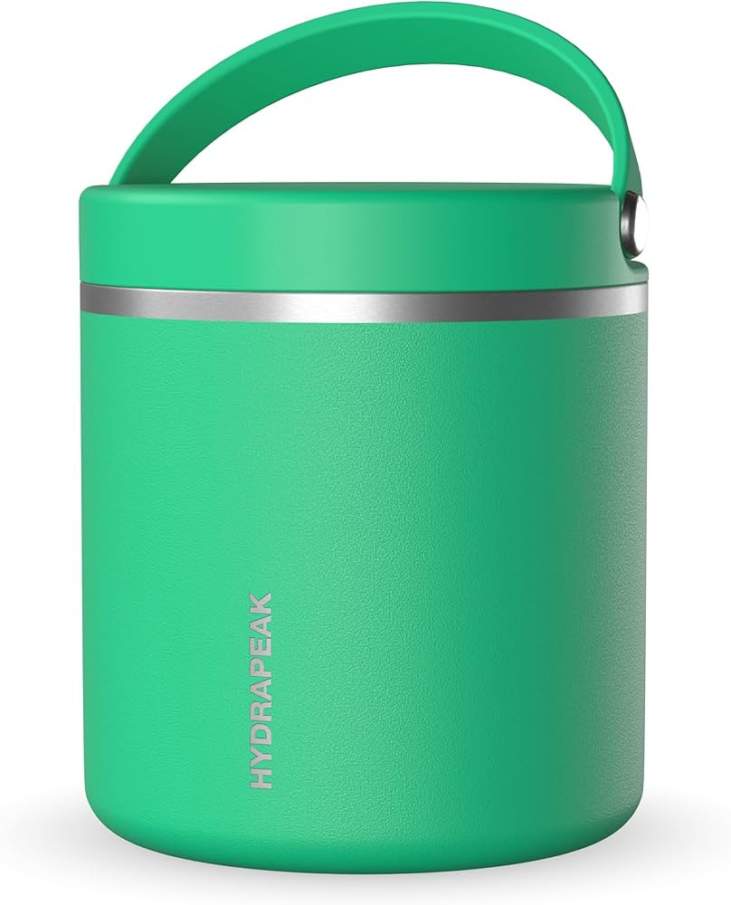 Hydrapeak 25oz Stainless Steel Vacuum Insulated Thermos Food Jar | Thermos for Hot Food and Cold ... | Amazon (US)