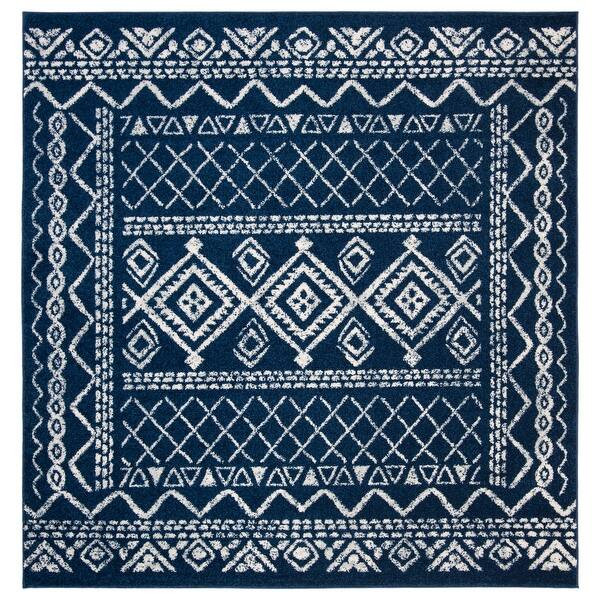 Safavieh Tulum Marte Moroccan Boho Distressed Rug - 8' x 10' - Ivory/Grey | Bed Bath & Beyond