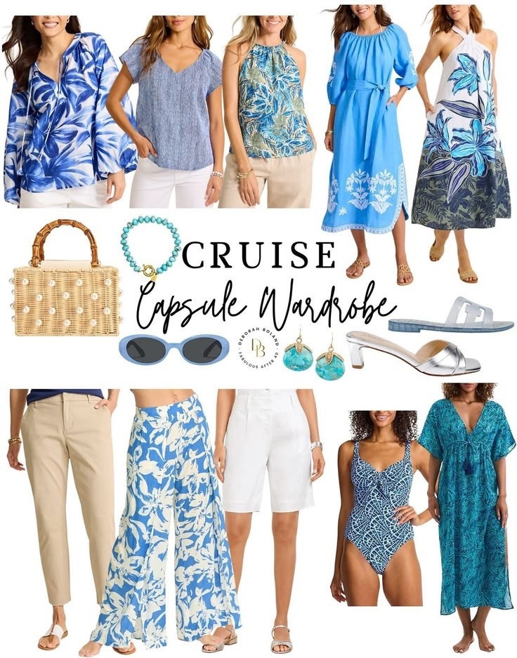 Packing for a cruise hits different. 😉
It’s all about easy pieces that mix, match, and still make you feel pulled together from deck days to dinner dates. This is my cruise capsule wardrobe — fewer pieces, more outfits, and zero stress.

Think breezy dresses, comfy-chic layers, and shoes you can actually walk the ship in. Because vacation style should feel effortless, not complicated.

#LTKootd #LTKOver40 #LTKSeasonal
