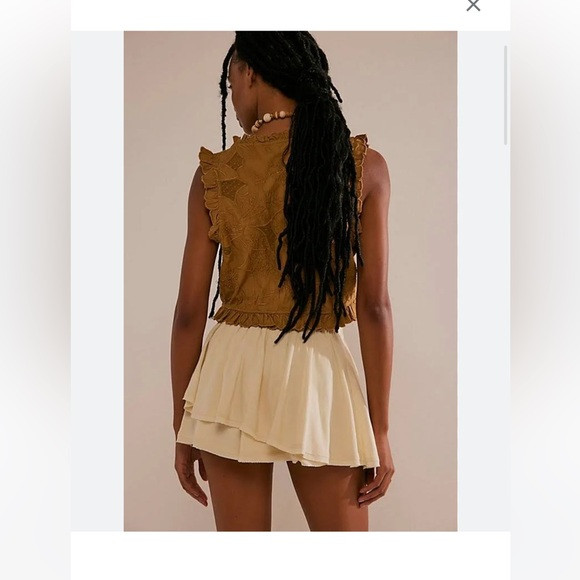 Free People waterfall skort.   Size Large. | Poshmark