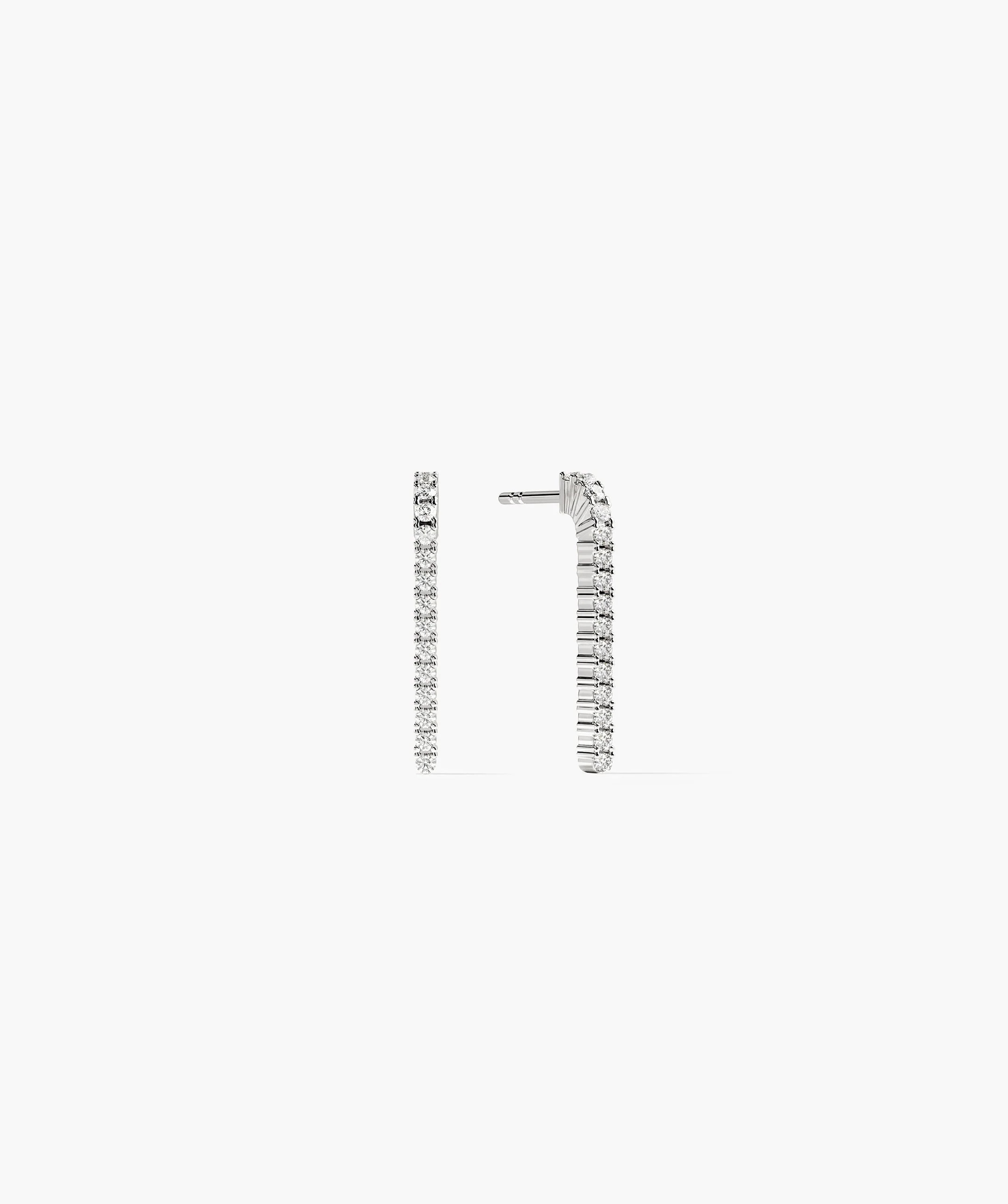 Drop Shot Tennis Earrings | Mejuri | Mejuri Fine Crew