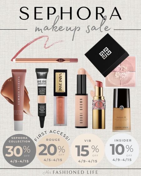 Sephora makeup sale!! Use code: YAYSAVE

#LTKsalealert #LTKxSephora #LTKbeauty