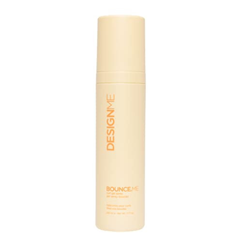 Design.Me BOUNCE.ME Curling Gel Spray | Frizz-Free Curl Defining Gel - Refresh Curls, Waves, Coils | Non-Crunchy, Non-Sticky Formula - Climate Control Styling, 7.77Oz | Amazon (US)