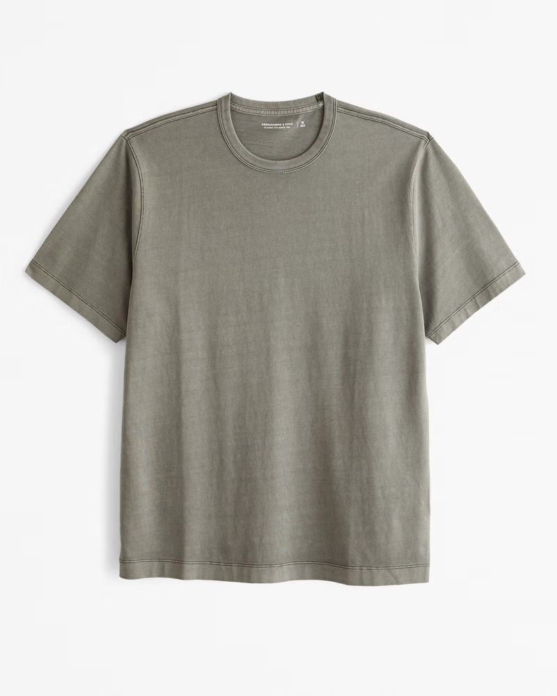 Men's Classic Polished Tee | Men's Tops | Abercrombie.com | Abercrombie & Fitch (US)