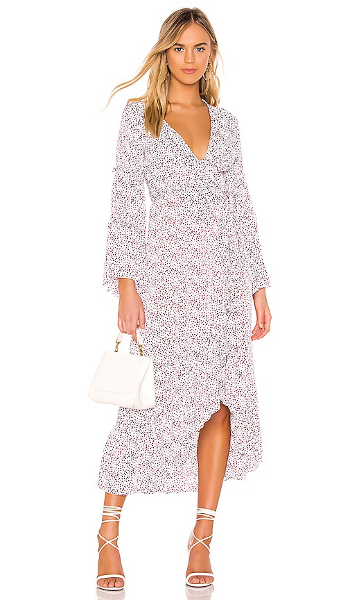 Natalina Dress in Purple Dot | Revolve Clothing (Global)