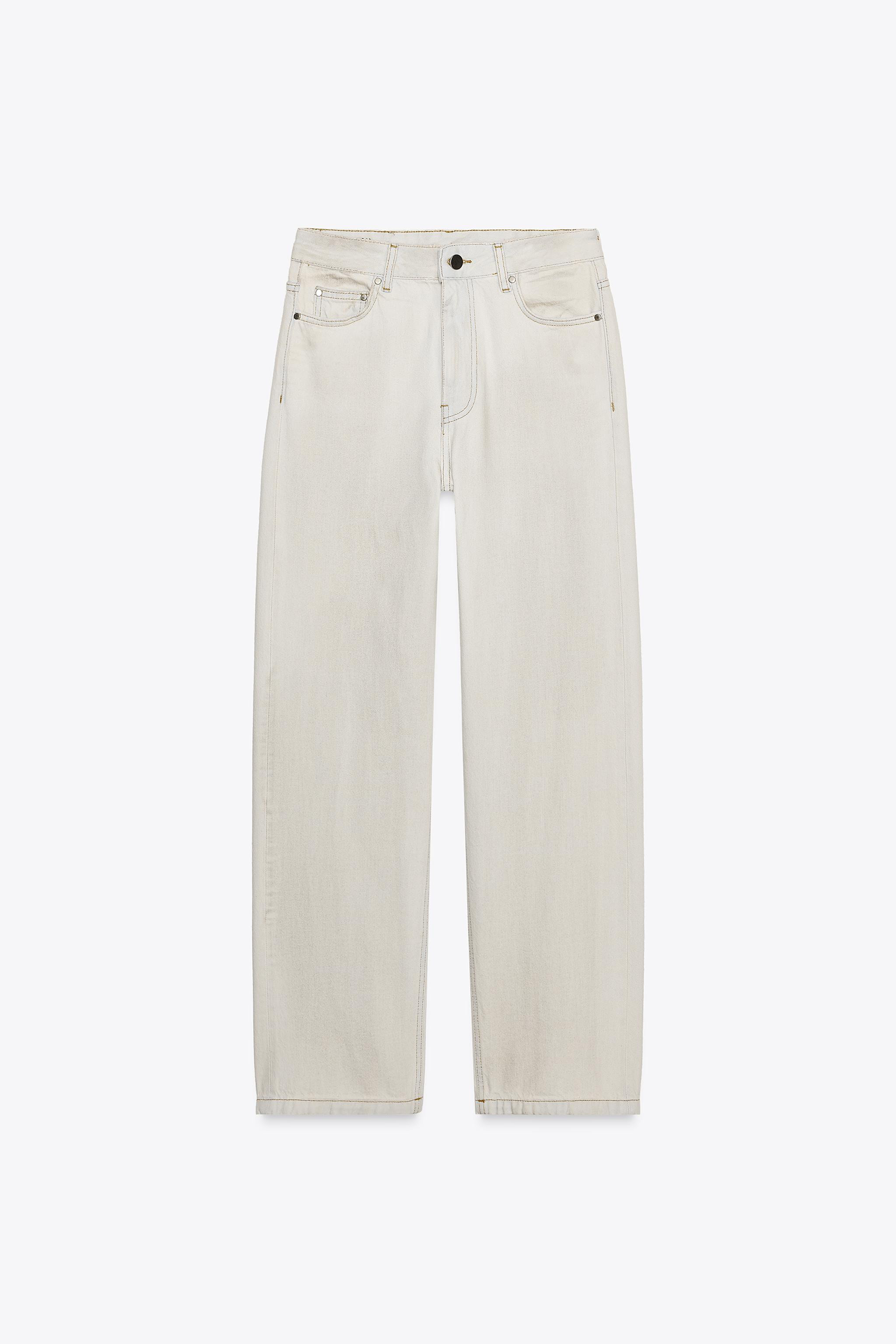 MID WAIST BAGGY JEANS ZW COLLECTION | Zara US