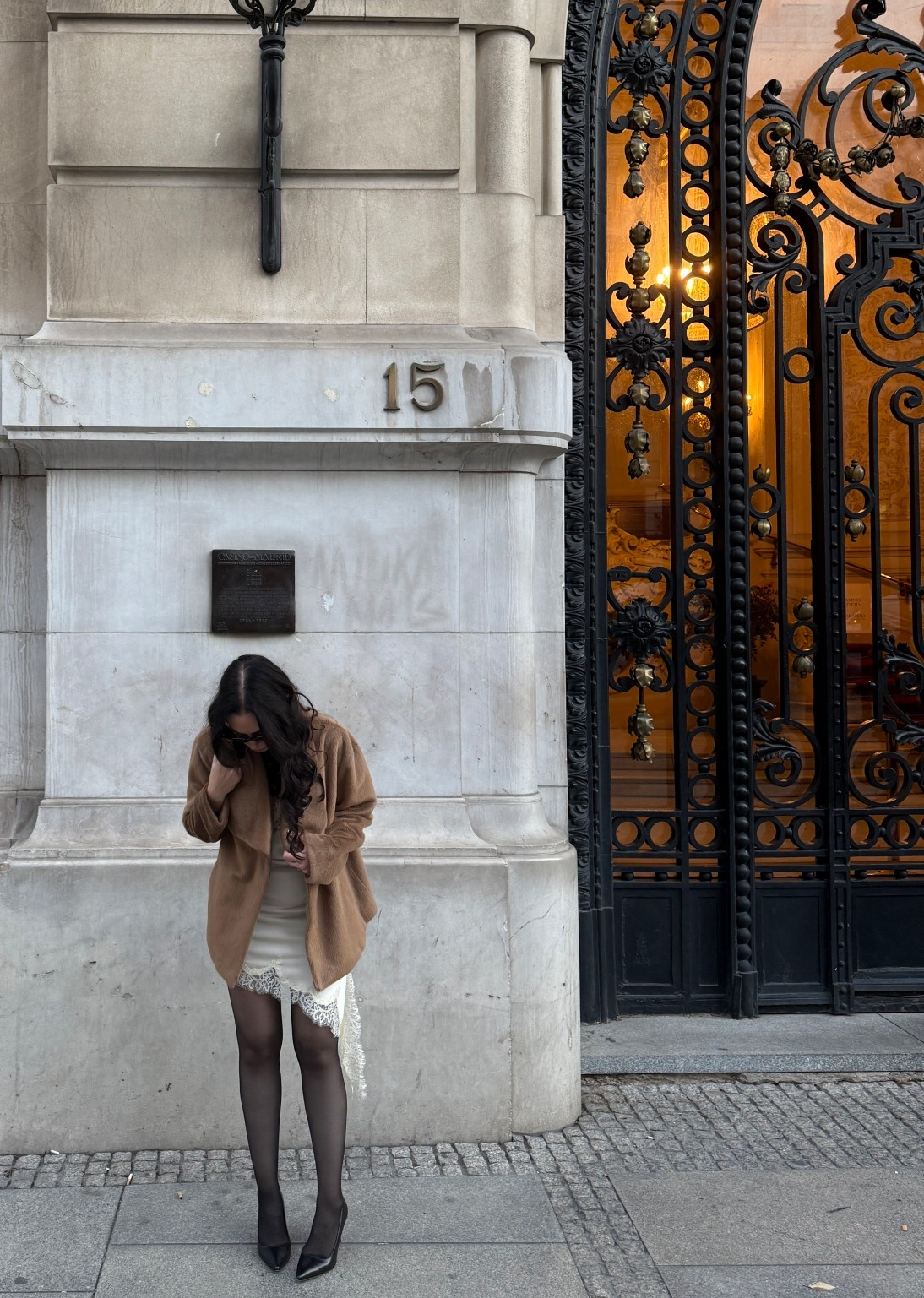 Coat: El Corte Ingles
Dress: Zara
Heels: Via Spiga
Bag: Celine

#LTKtravel #LTKpartywear