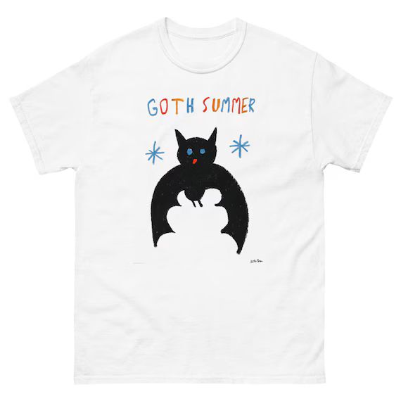 Goth Summer Shirt - Etsy | Etsy (US)