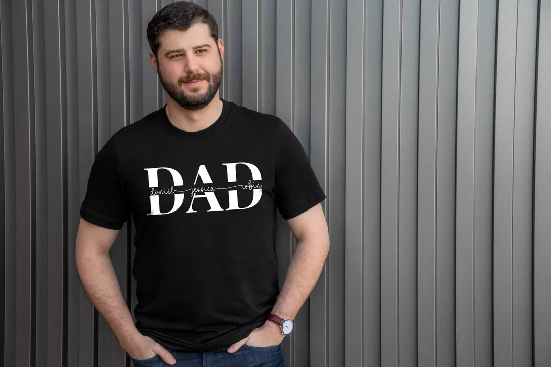Fathers Day Shirt, Dad and Kids Shirt, Fathers Day 2022, Fathers Day Gift, Gift for Father, Custo... | Etsy (US)