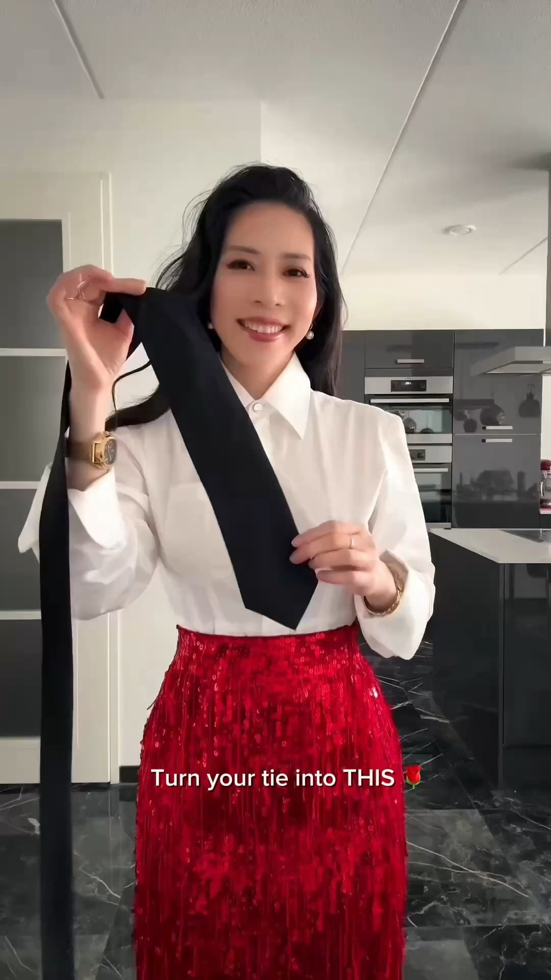 Wait… a tie, but make it a rose? 🌹
Would you try this?

Skirt from: @richradiqs 
Save this for later 🩷


#LTKpartywear #LTKspring #LTKstyletip