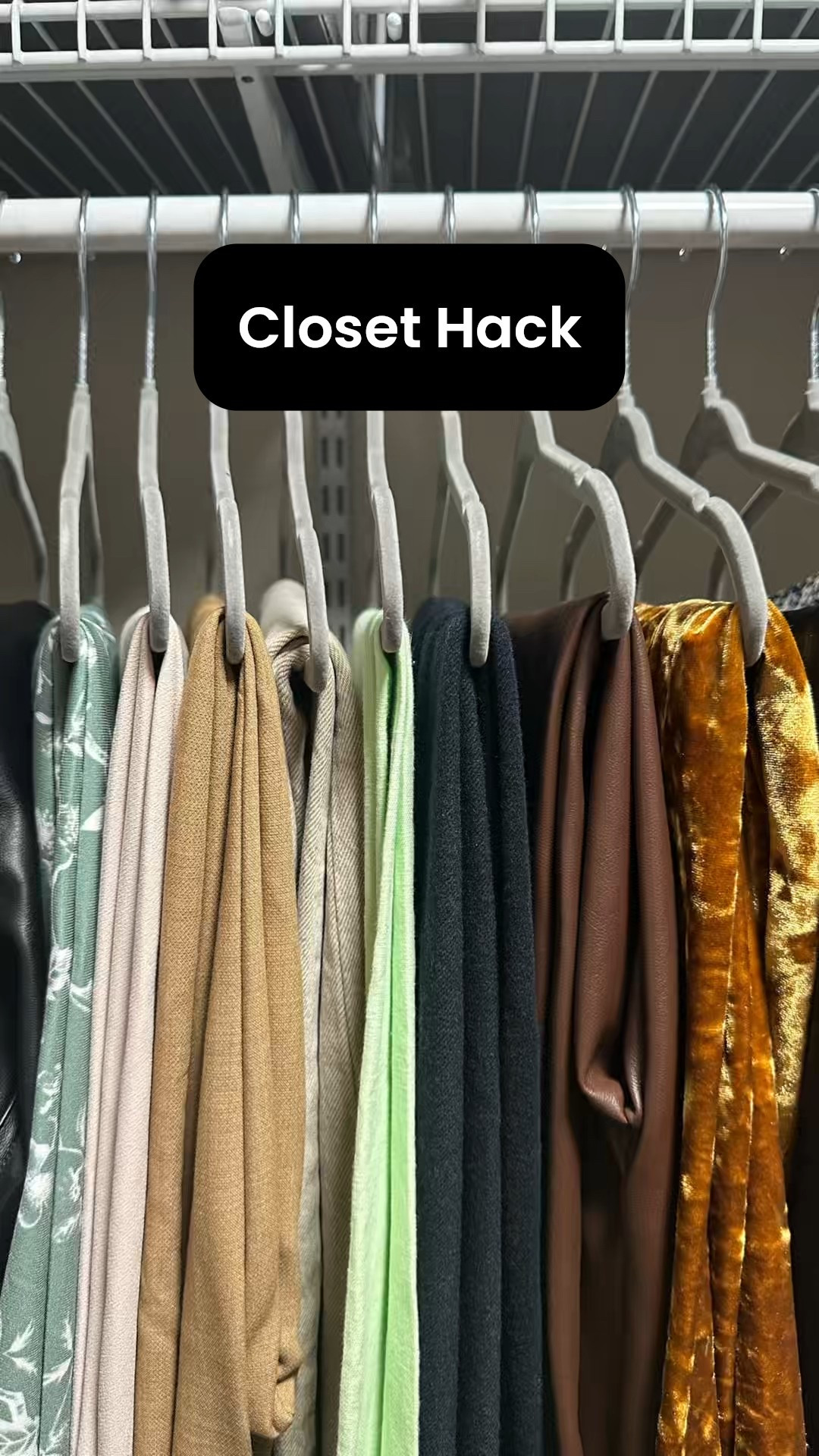 The best solution for hanging pants in your closet is kids hangers! Try this closet organization tip during your new year reset or spring cleaning and you’ll appreciate how tidy and spacious your closet feels! 

#LTKFindsUnder50 #LTKHome