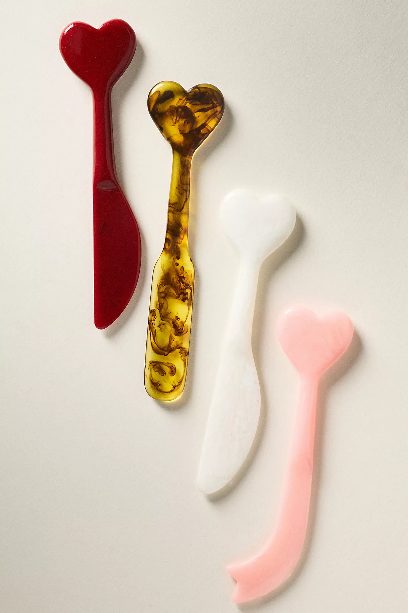 Herzi Resin Cheese Knives, Set of 4 | Anthropologie (US)