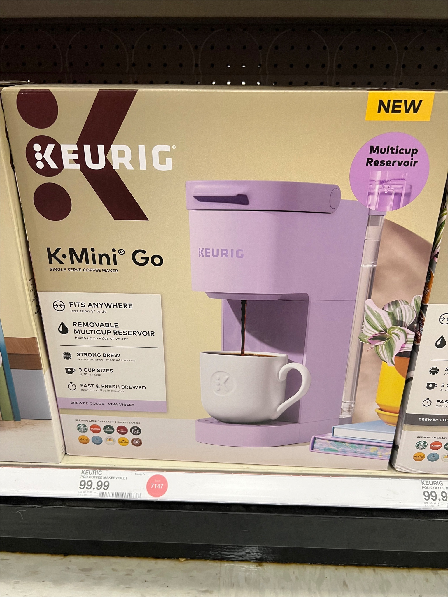 New at Target! 💜

Keurig K-Mini Go, Multicup Reservoir Single-Serve K-Cup Pod Coffee Maker 
$99.99 ( 3 Colors Available)

#coffee #coffeebar #keurig #coffeestation #kcups #violet #gray #navy #target #targetfinds #targethome

#LTKhome #LTKfindsunder100 #LTKGiftGuide