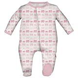 Magnificent Baby Baby Infant Magnetic Footie, Dancing Elephants Pink, 6-9M | Amazon (US)