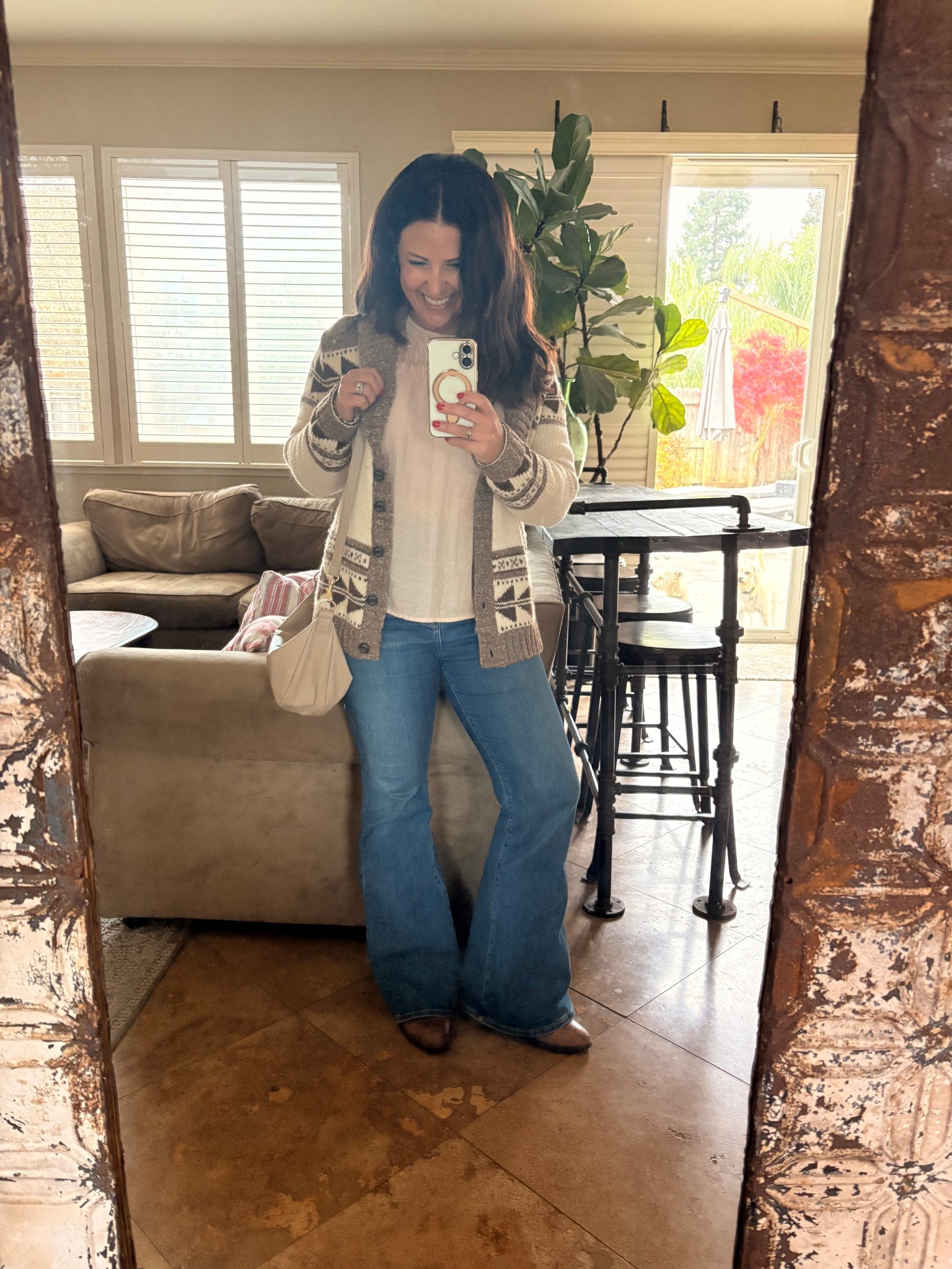 I am a little bit country. Love these Ariat boots that I’ve had for years 

#LTKootd #LTKSeasonal #LTKPetite