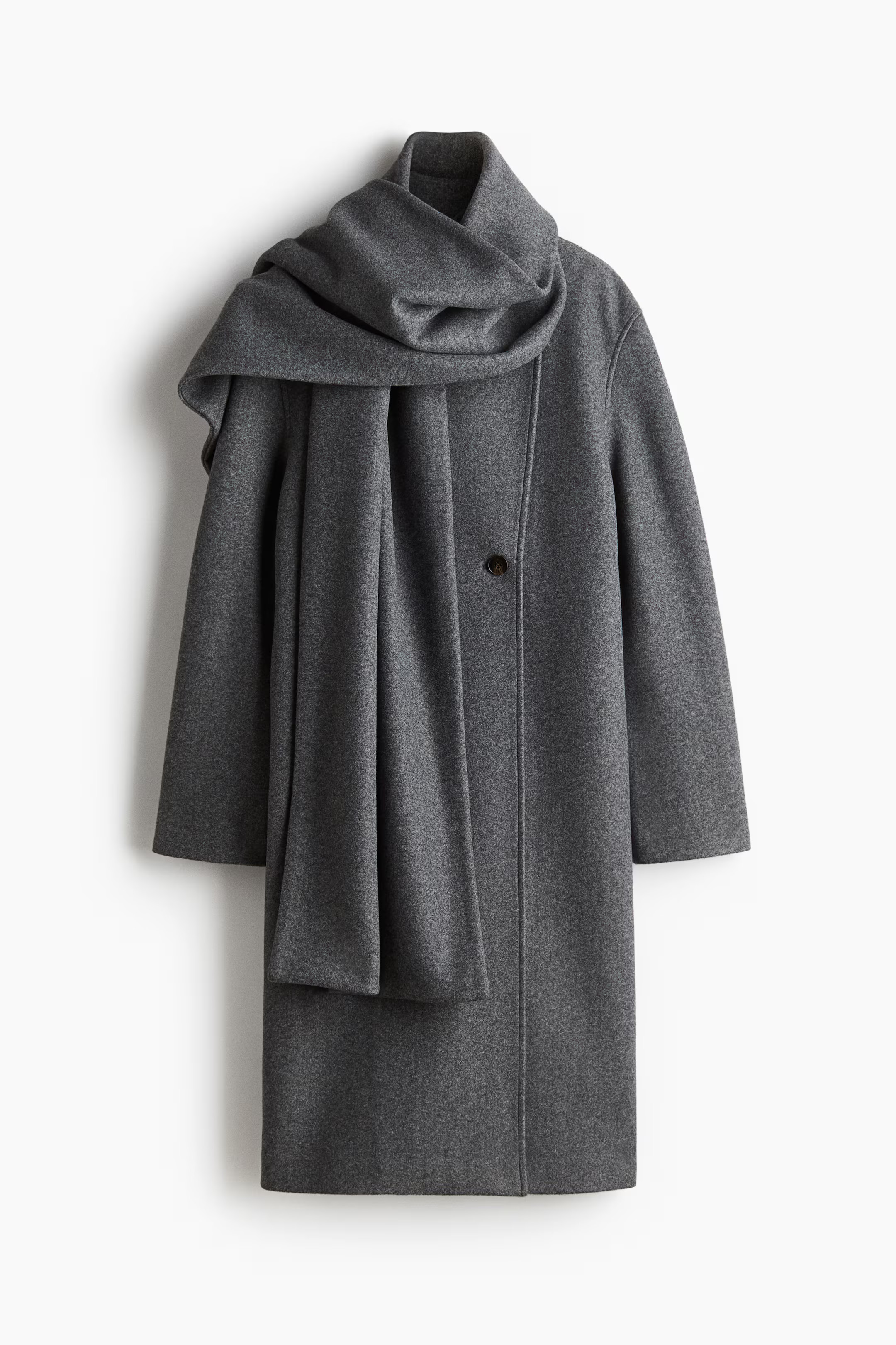 Scarf-detail coat | H&M (UK, MY, IN, SG, PH, TW, HK)