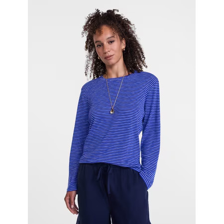 Scenario Women's Oversized Tee with Long Sleeves, Sizes XS-XXXL | Walmart (US)