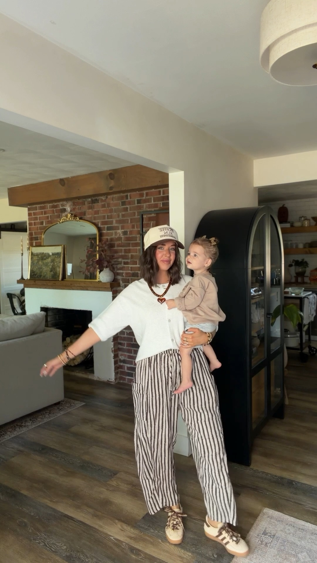 Fave basics on repeat — snapped this with Evie Lou last month & never shared. This cardigan I’ve been wearing a ton!! It’s so lightweight but flattering 🤍 in a medium & also wear a medium in these bottoms! They are a major fave 👏🏼👏🏼

Free people lookalike, Amazon favorites, Amazon basics, Tarse on Amazon, babygirl teddy bear sweatshirt 

#LTKShoeCrush #LTKSeasonal