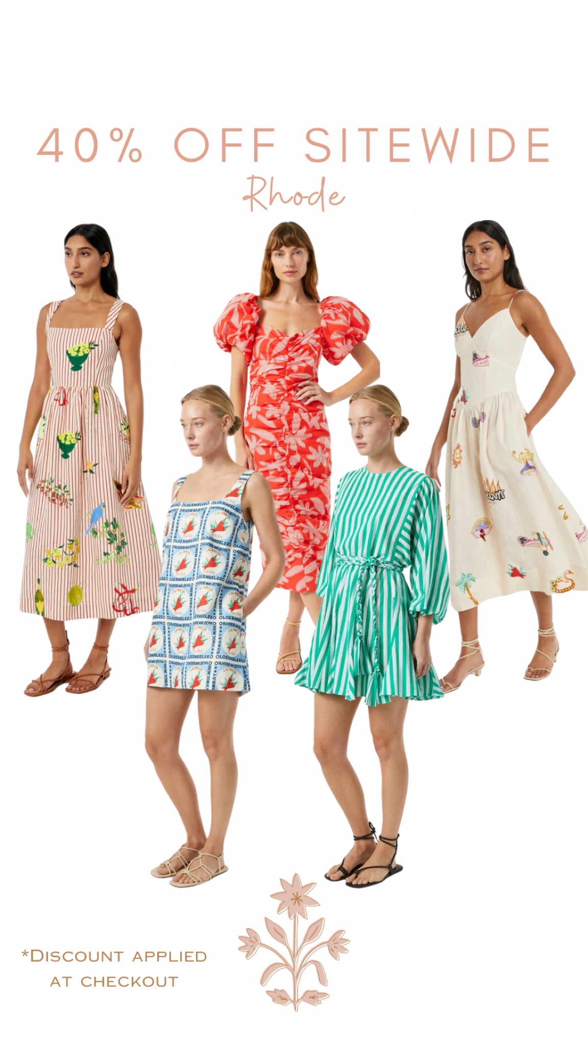 40% off entire site (discount applied at checkout)

#LTKSummerSales #LTKStyleTip #LTKSaleAlert