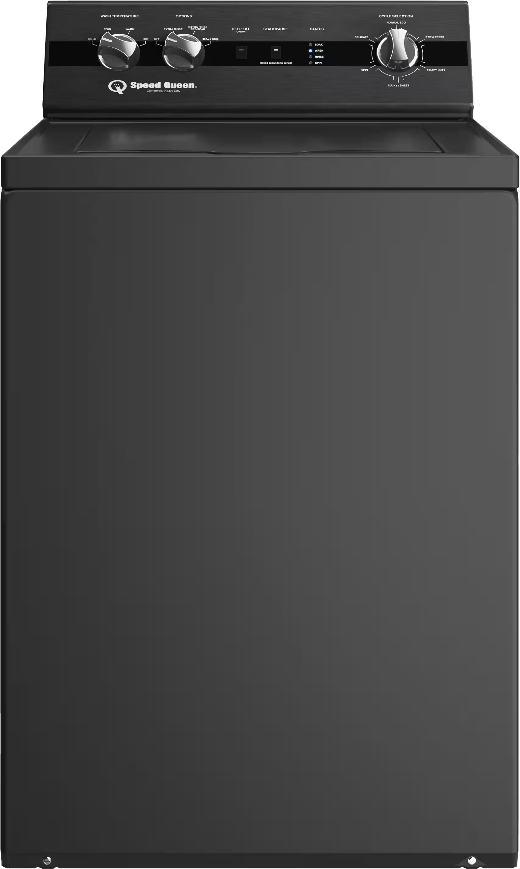 Speed Queen - TC5 CLASSIC TOP LOAD WASHER - Matte Black | Best Buy U.S.