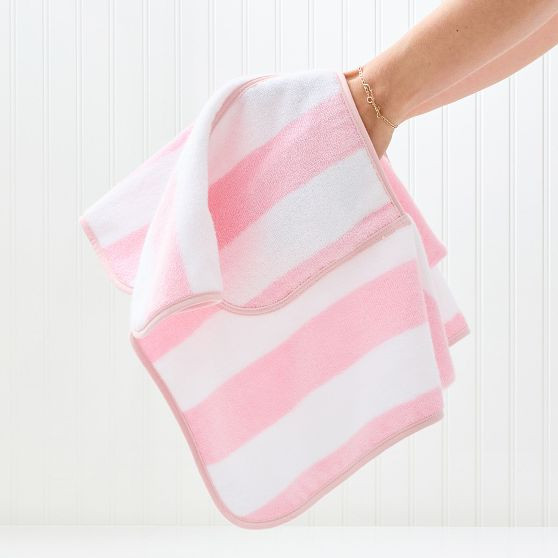Cabana Stripe Terry Dog Towel | Mark and Graham