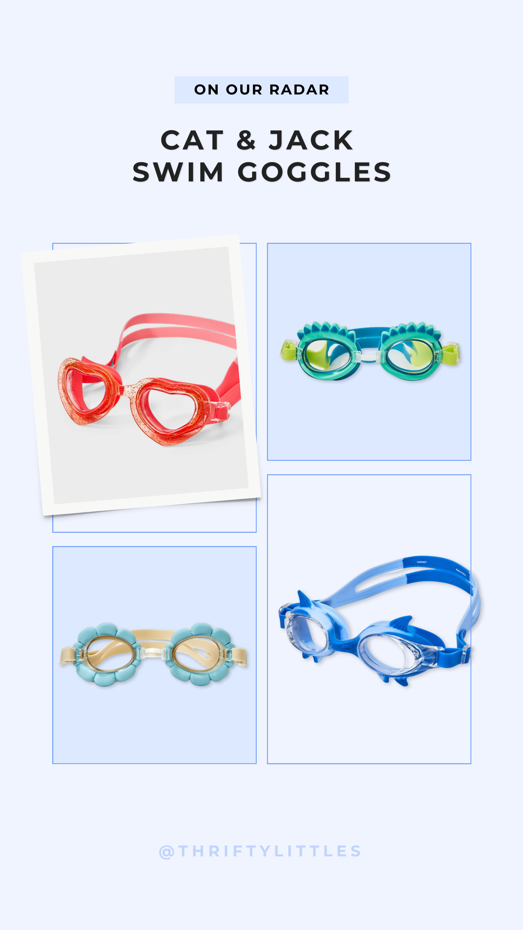 Dive into summertime with these fun Cat & Jack Swim Goggles for only $8! ☀️ 

 #LTKSwim #LTKKids