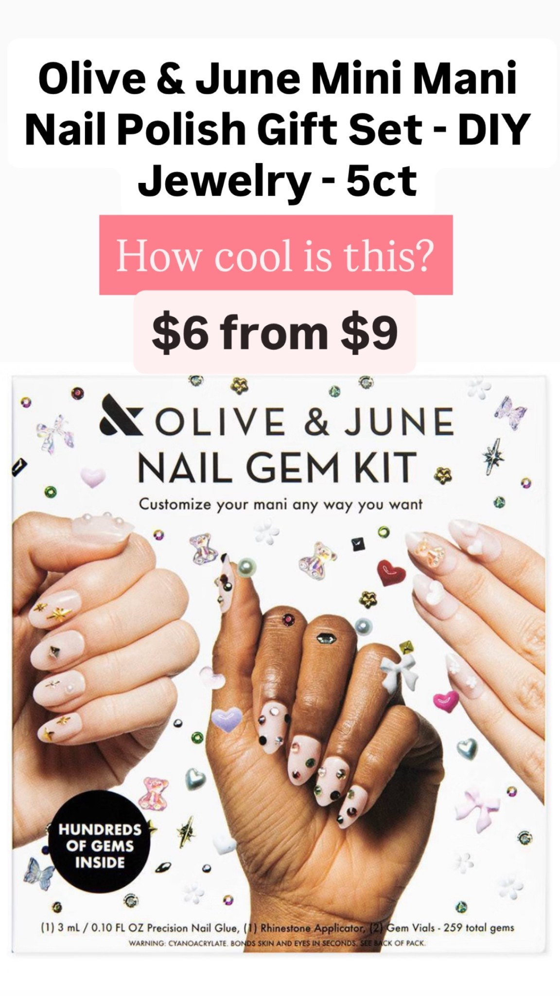 Love this nail gift set!! So cute!! 

#LTKHoliday #LTKGiftGuide