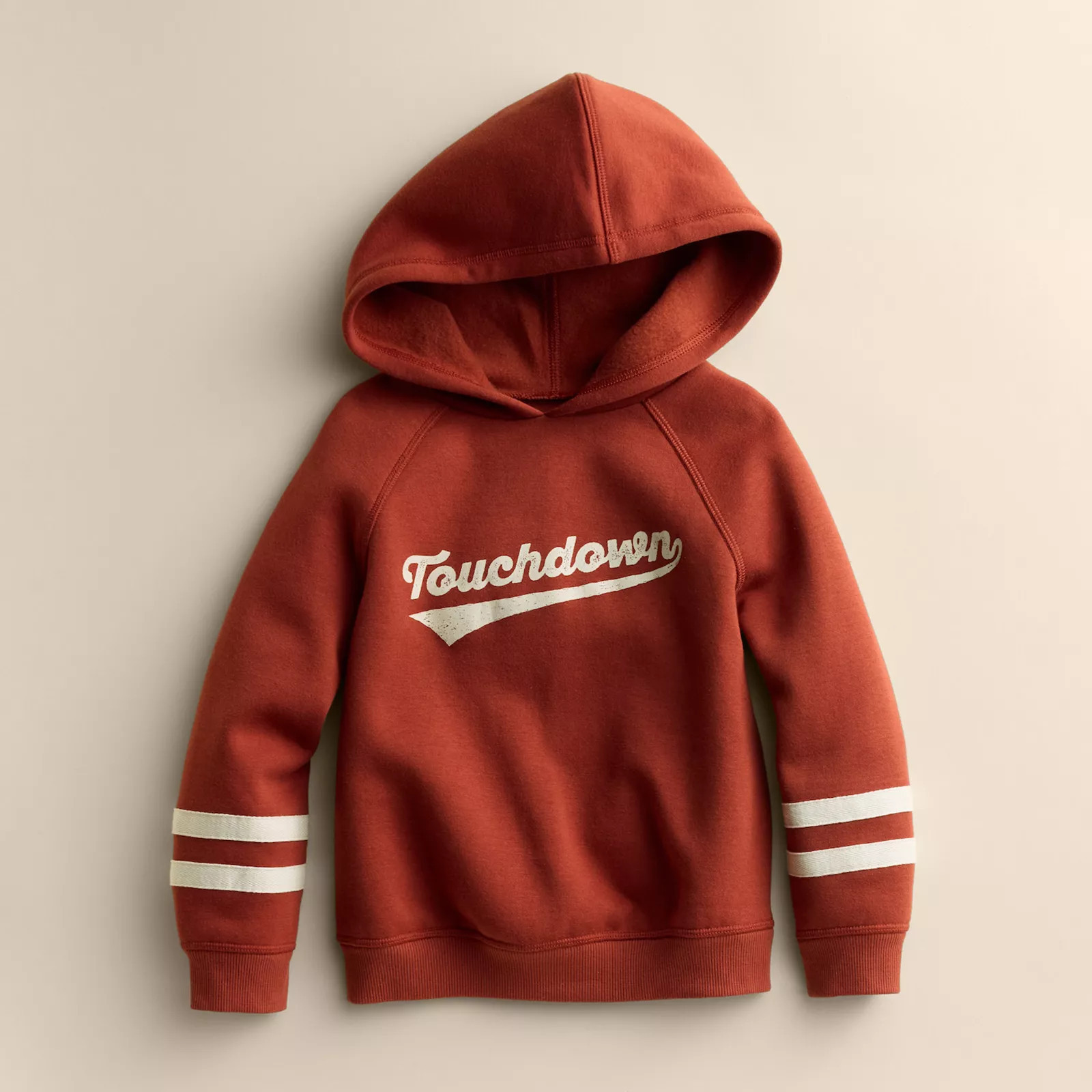 Kids 4-12 Little Co. by Lauren Conrad Graphic Hoodie, Girl's, Red Touchdown | Kohl's