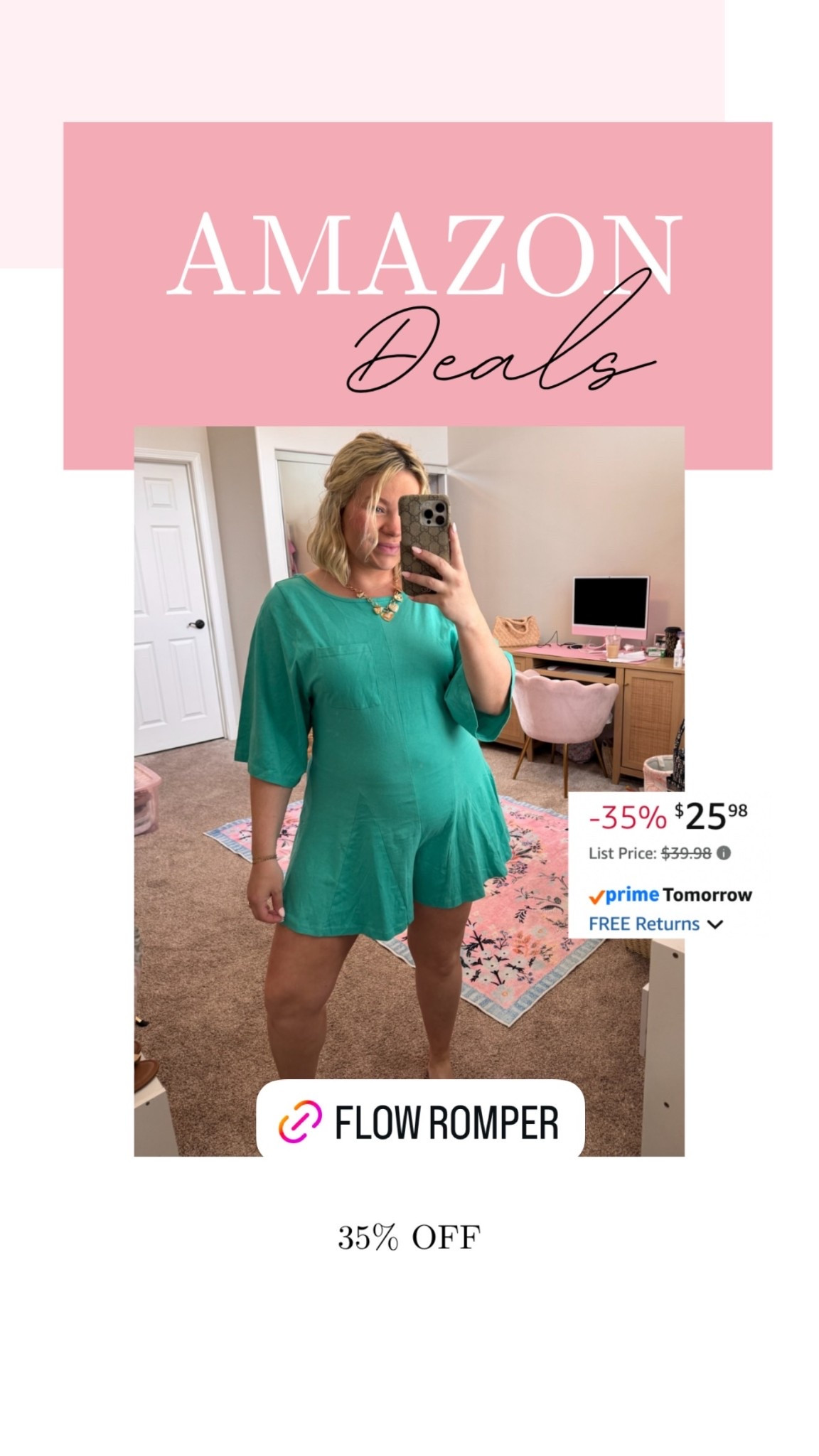 Flowy romper on deal for summer!!

#LTKSeasonal #LTKMidsize #LTKSaleAlert