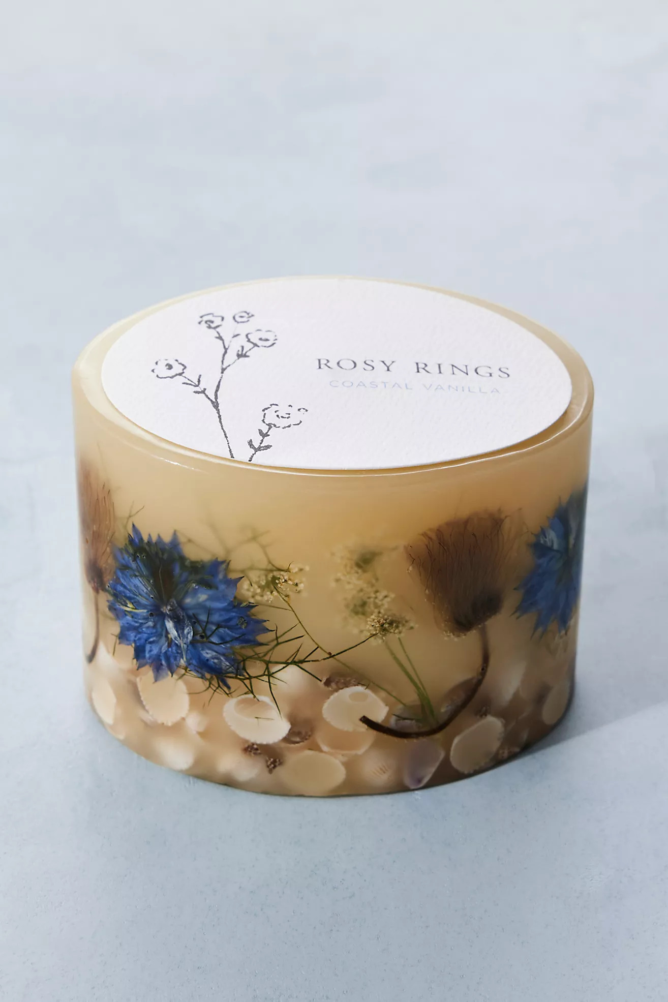 Rosy Rings Petite Botanical Candle | Free People (Global - UK&FR Excluded)