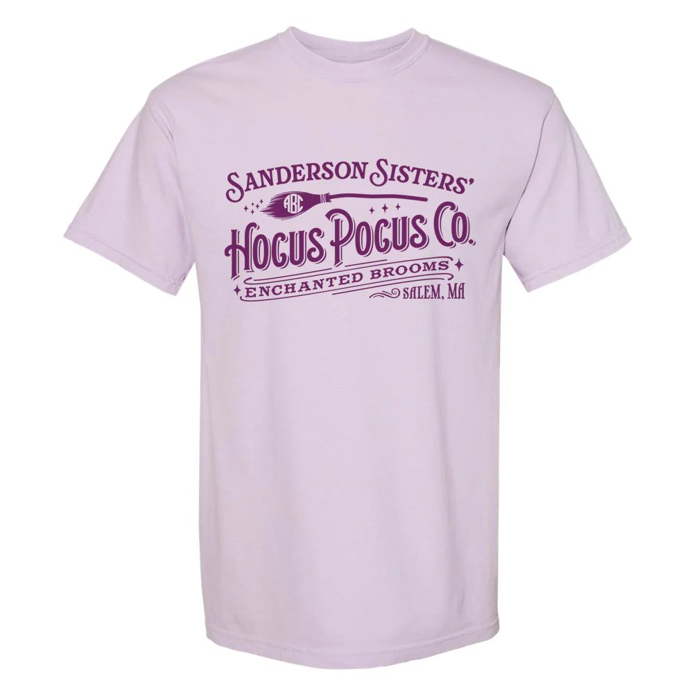 Monogrammed 'Hocus Pocus Co' T-Shirt | United Monograms