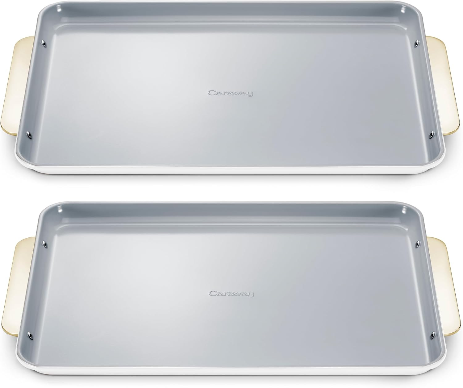 Caraway Non-Stick Ceramic Large Baking Sheet Duo | Amazon (US)