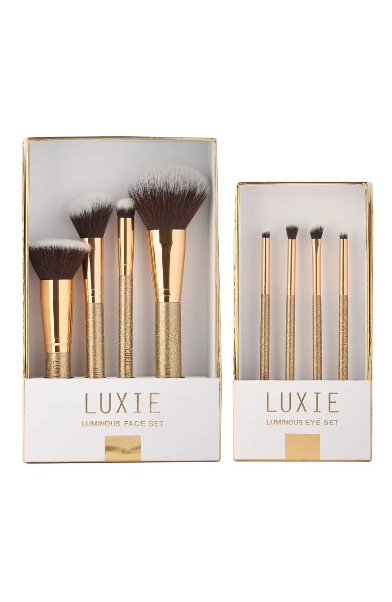 Luxie Luminous Face & Eye Brush Set (Nordstrom Exclusive) | Nordstrom | Nordstrom