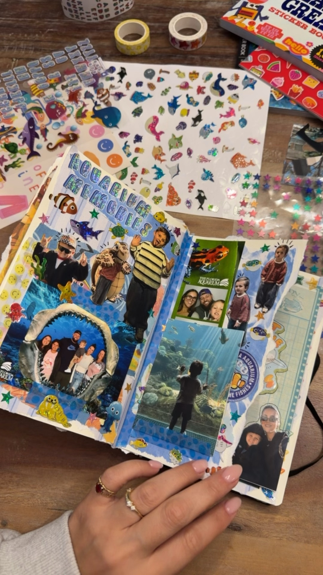 Linked some of my fav sticker books #scrapbooking 