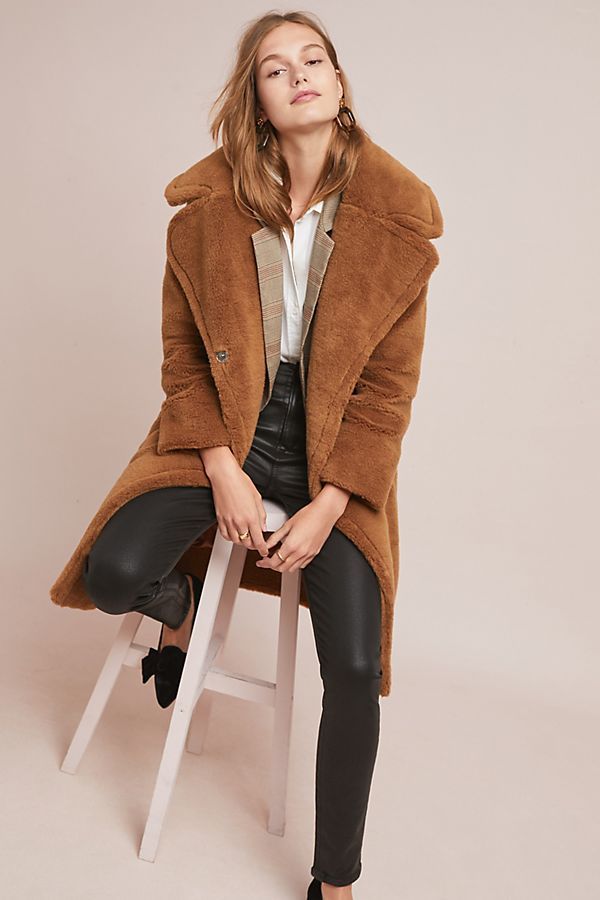 Teddy Faux Fur Coat | Anthropologie (US)