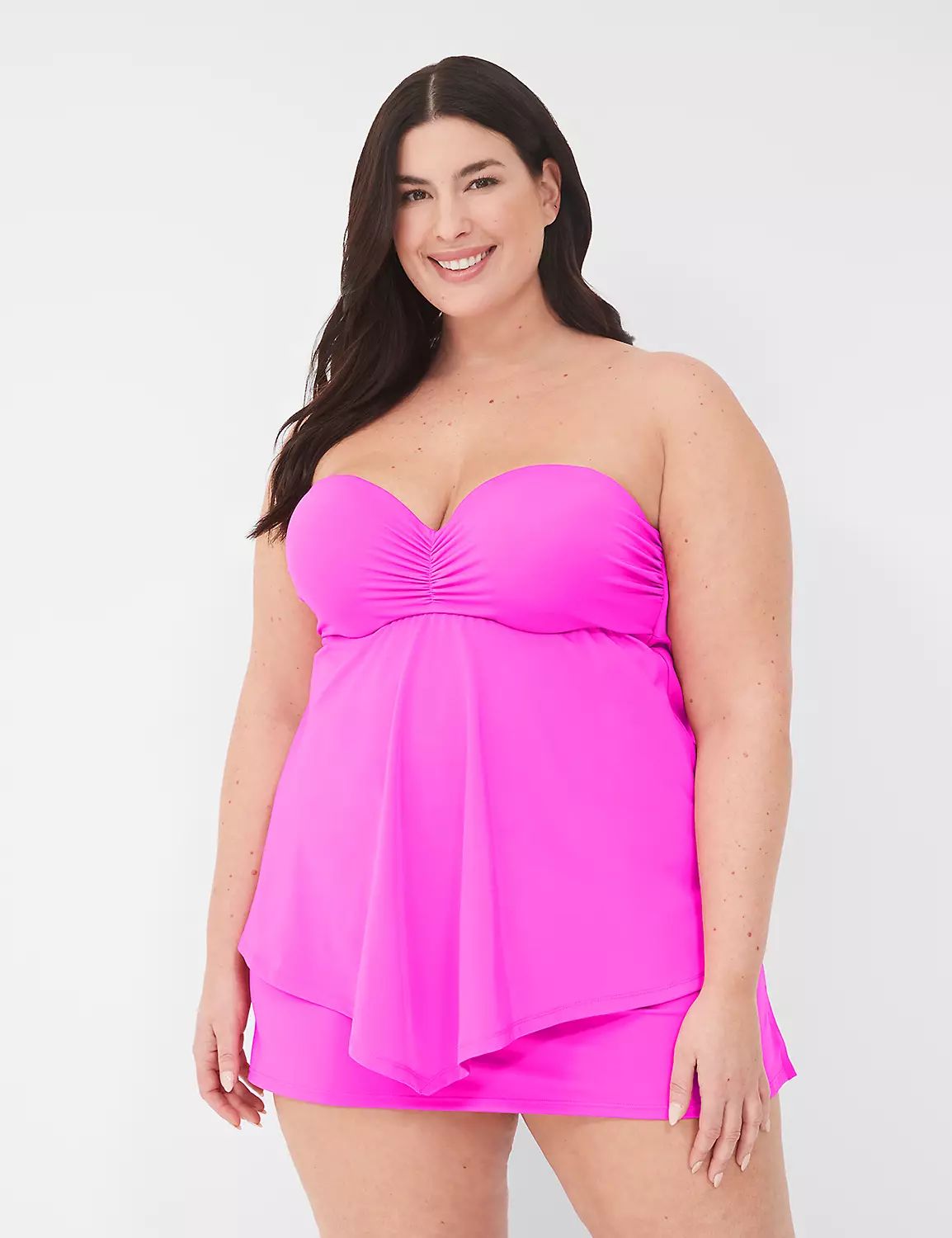 Underwire Swing Multi-Way Tankini Top | LaneBryant | Lane Bryant (US)