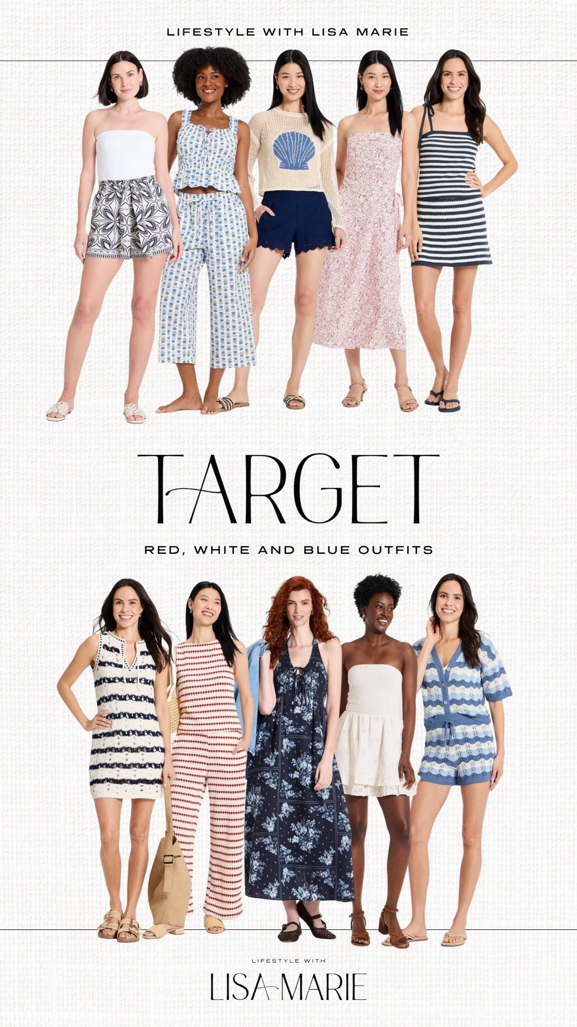 Target new arrivals with so many red, white and blue outfits for all the upcoming holidays. Spring and summer matching sets and dresses for the beach, pool parties and events. 

 

#LTKootd #LTKSwim #LTKTravel