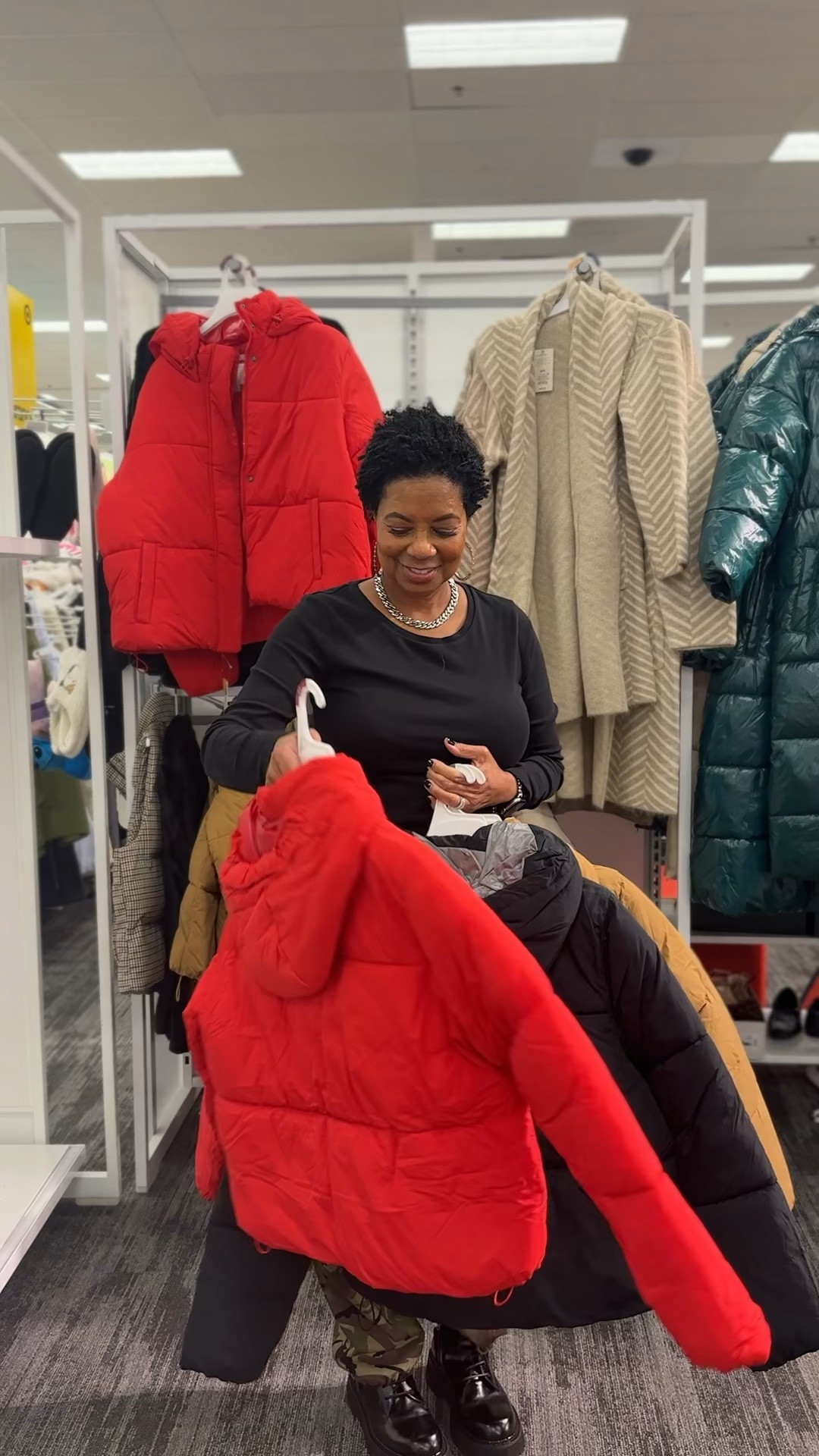 Super soft and cozy puffer jackets in great colors!