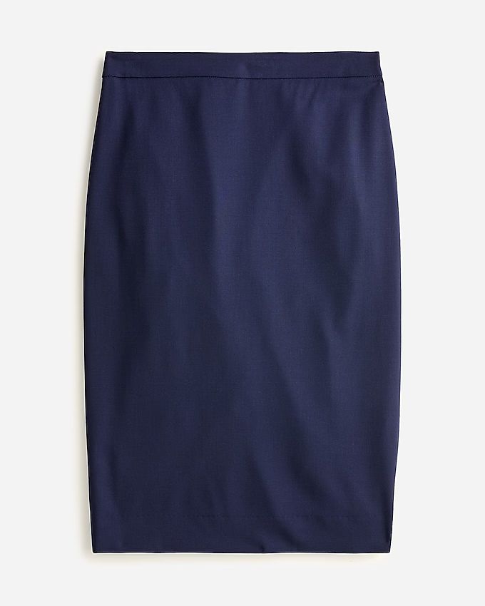 No. 2 Pencil&reg; skirt in Italian stretch wool | J. Crew US