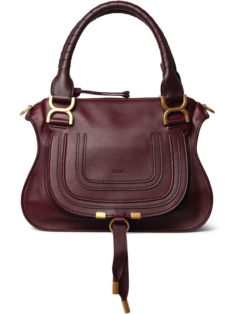 Marcie leather top handle bag | Luisaviaroma