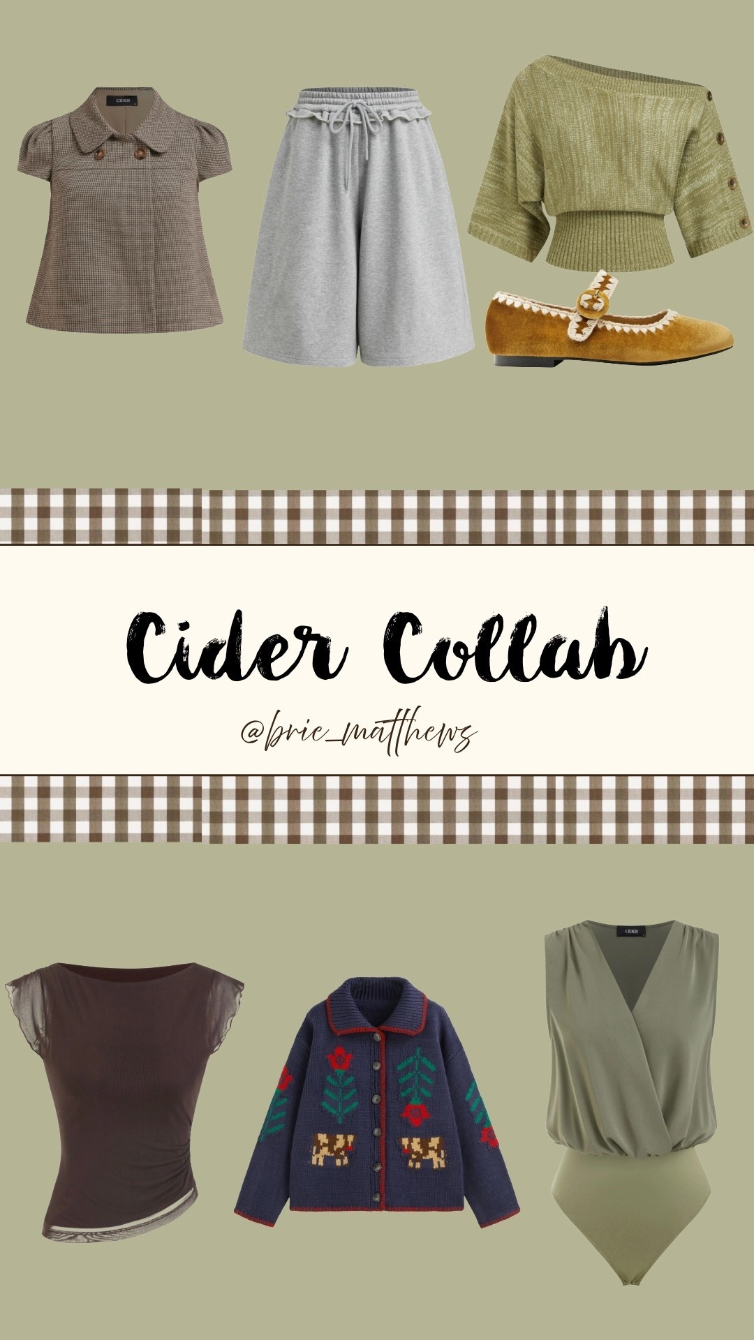 My top picks from my collab with Cider!

#LTKmomlife #LTKgrwm #LTKootd