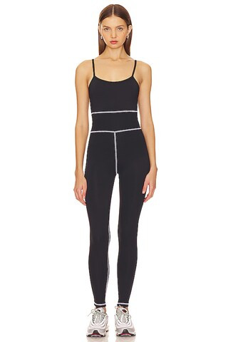 STRUT-THIS The Stitch Jumpsuit in Black from Revolve.com | Revolve Clothing (Global)