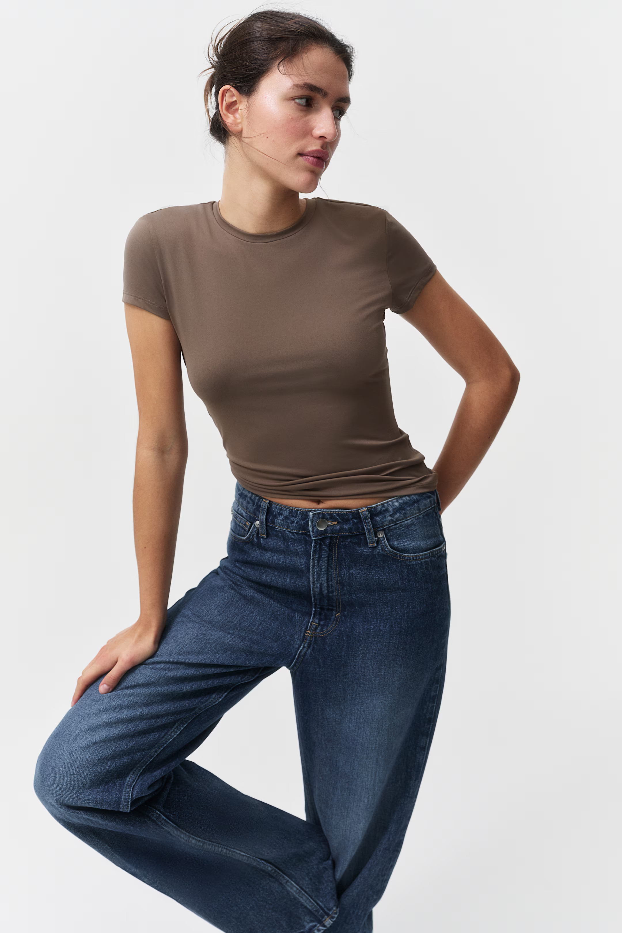 Fitted T-shirt | H&M (US + CA)