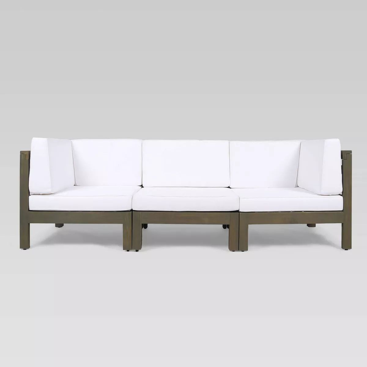 Brava 3pc Acacia Modular Sofa - Christopher Knight Home | Target