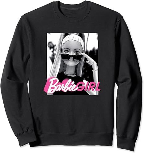 Barbie - Sunglasses Barbie Girl Sweatshirt | Amazon (US)